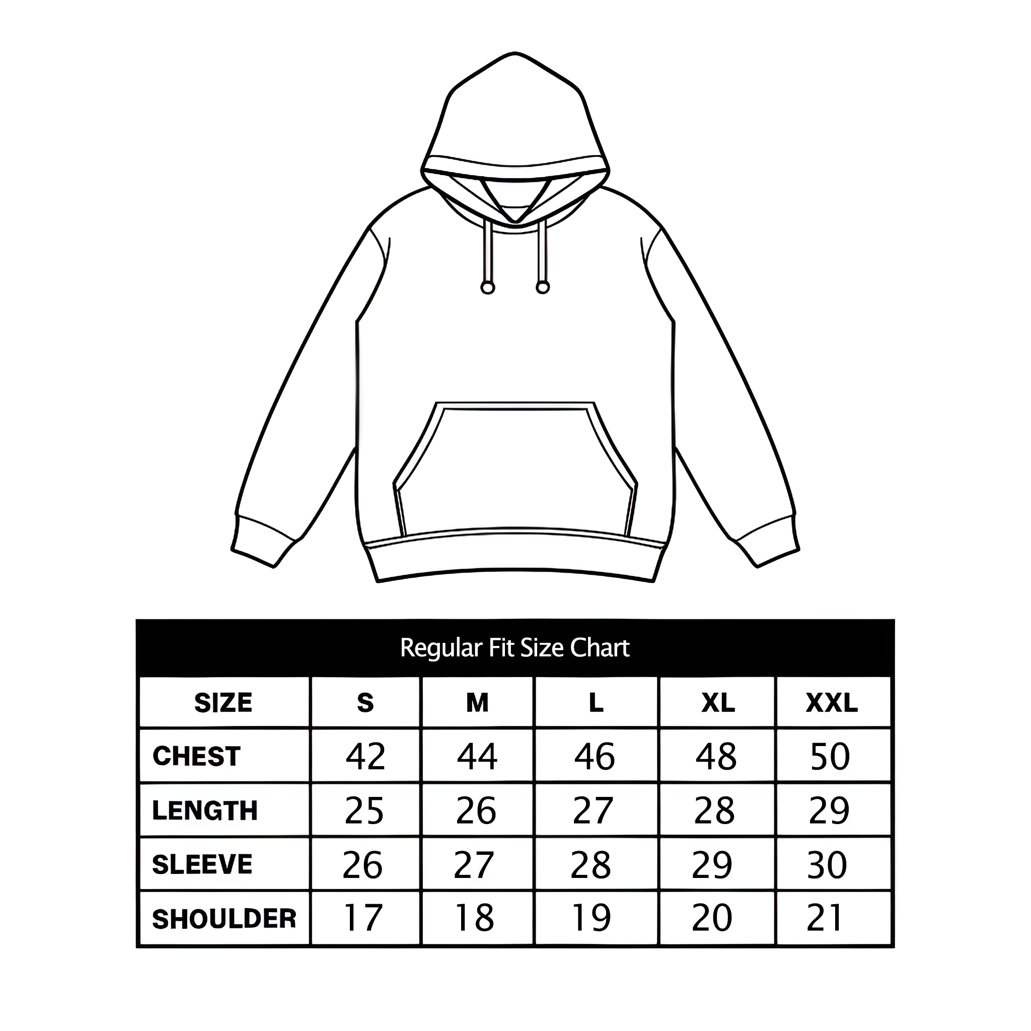 I Love You This Much Hoodie – Limited Edition Regular Fit Unisex Puff Print Fleece Black Hoodie